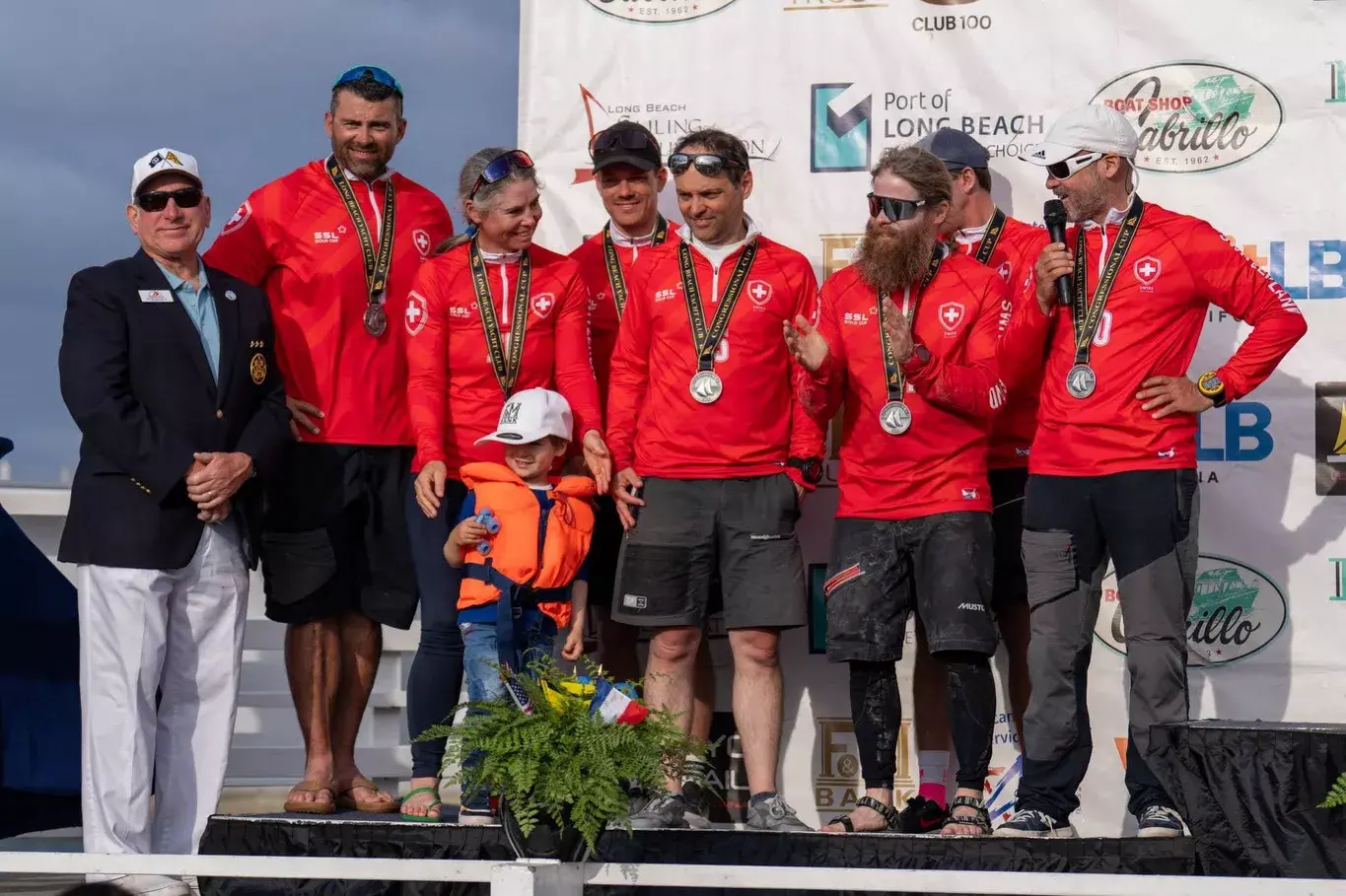 SSL Team Switzerland Wins Silver at the 61st Congressional Cup